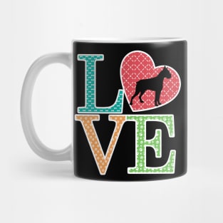 Love boxer best boxer Mug